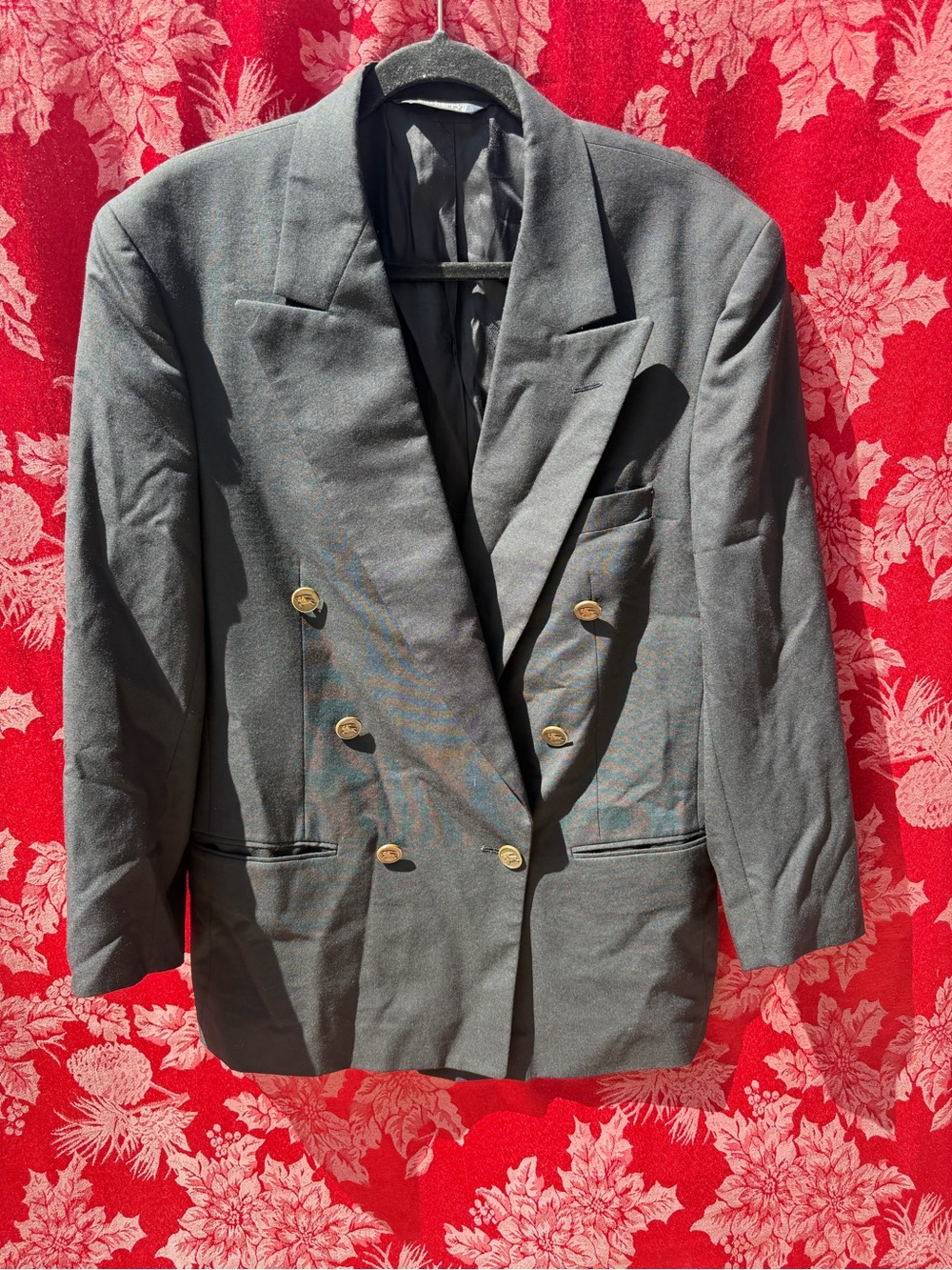 Unisex Vintage Burberrys Blazer
